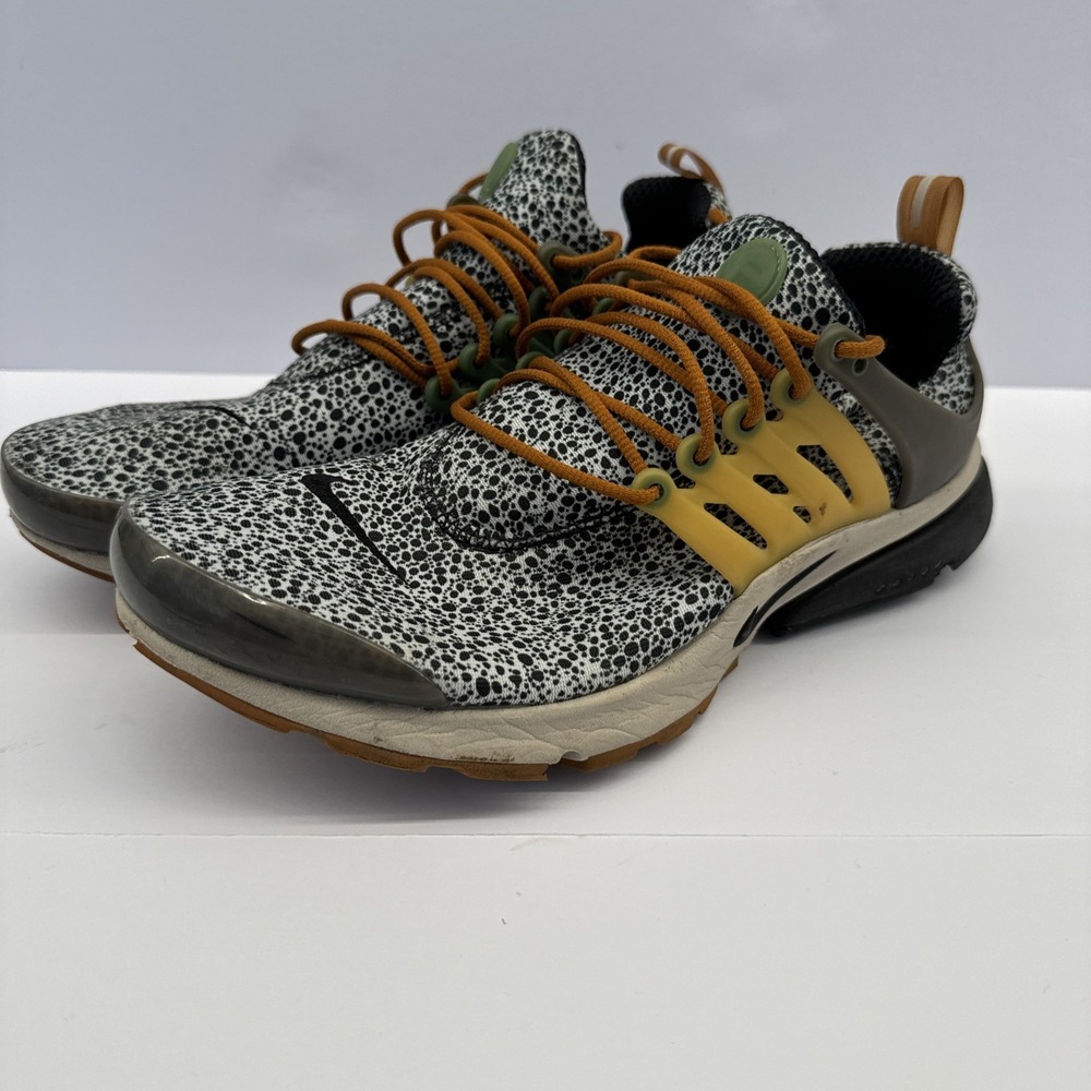 Nike Air Presto Qs Safari‎ Men's Running Shoes Size Medium